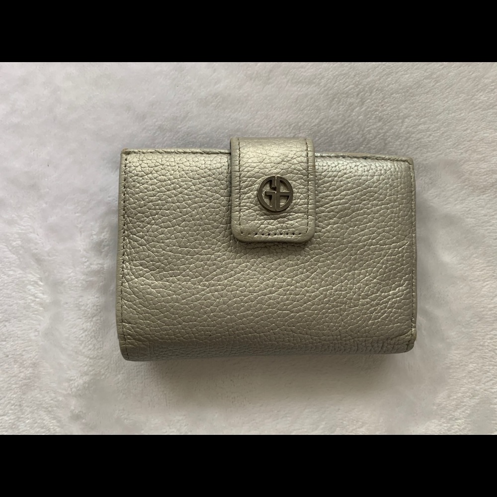 Giant Bernini leather wallet